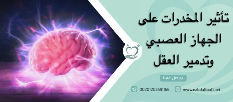 تأثير المخدرات على الجهاز العصبي وتدمير العقل